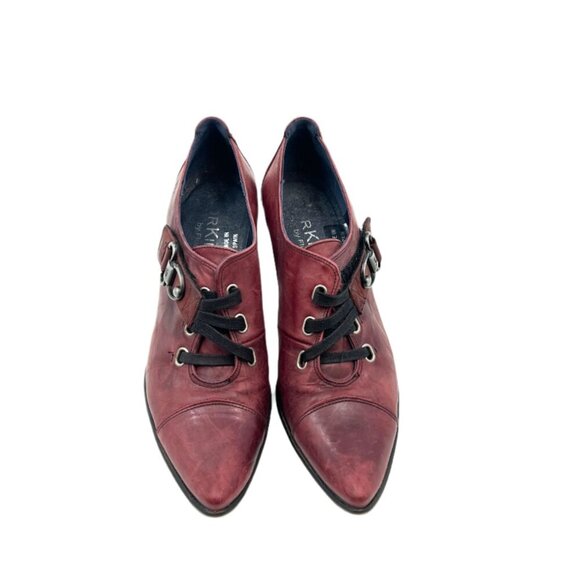 Dorking Leather Pointy Heel Shoes - Picture 1 of 7